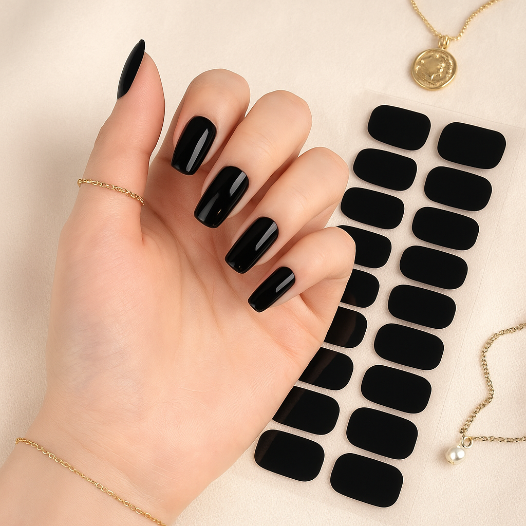 Midnight Black Jel Tırnak