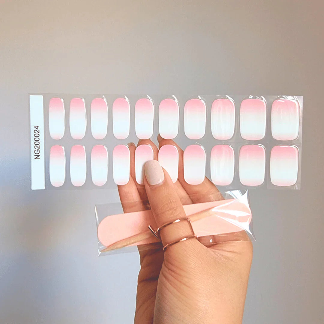 Lusitta Başlangıç Kiti - Baby Pink Ombre Jel Tırnak- NG200024