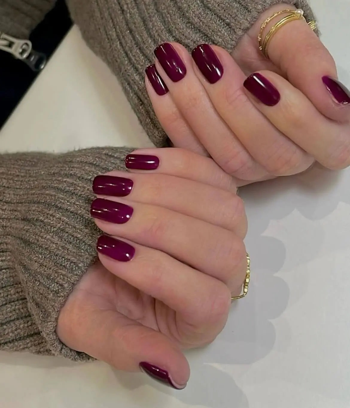 Lusitta Başlangıç Kiti - Solid Plum Jel Tırnak - NG200065