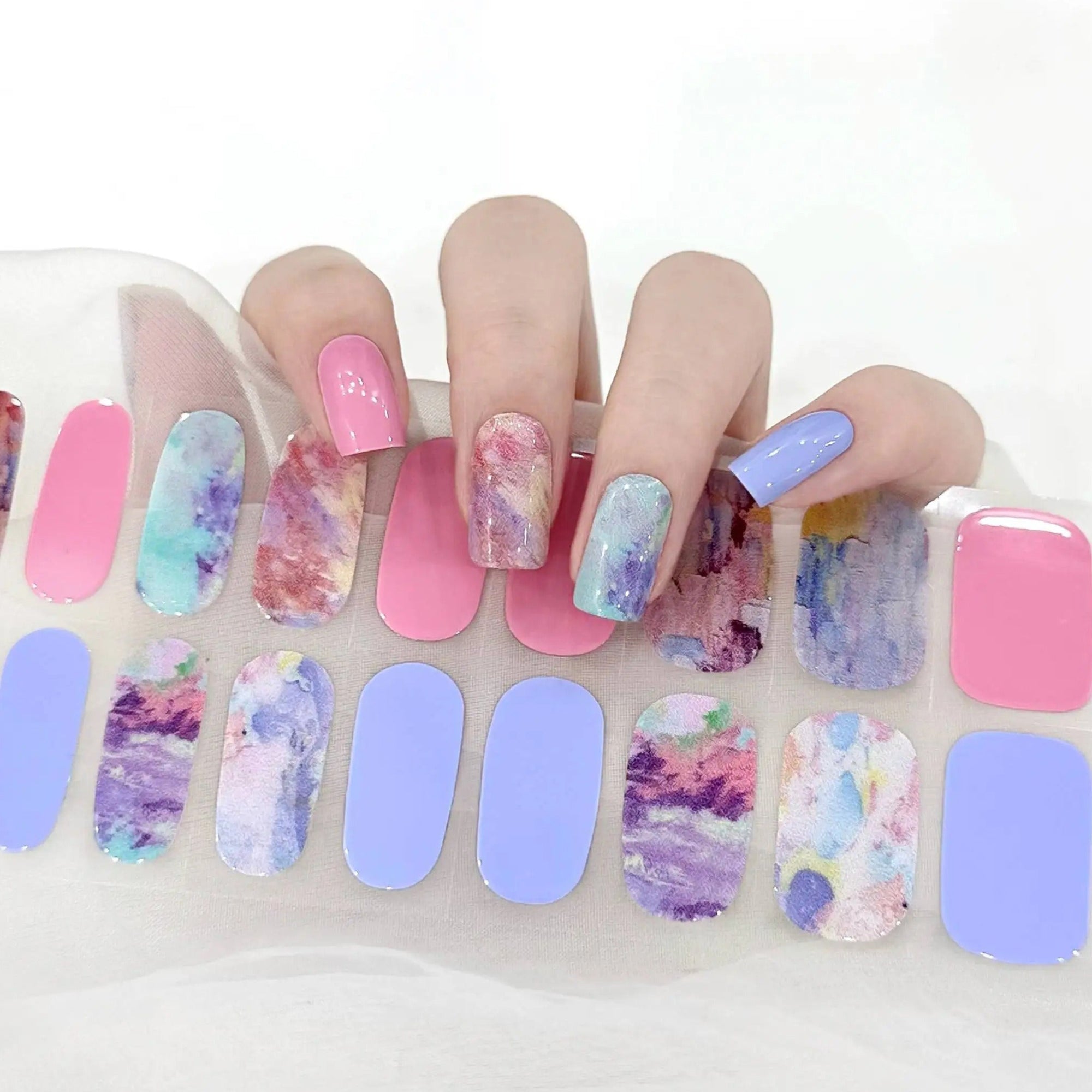 Pastel Canvas Powder Jel Tırnak