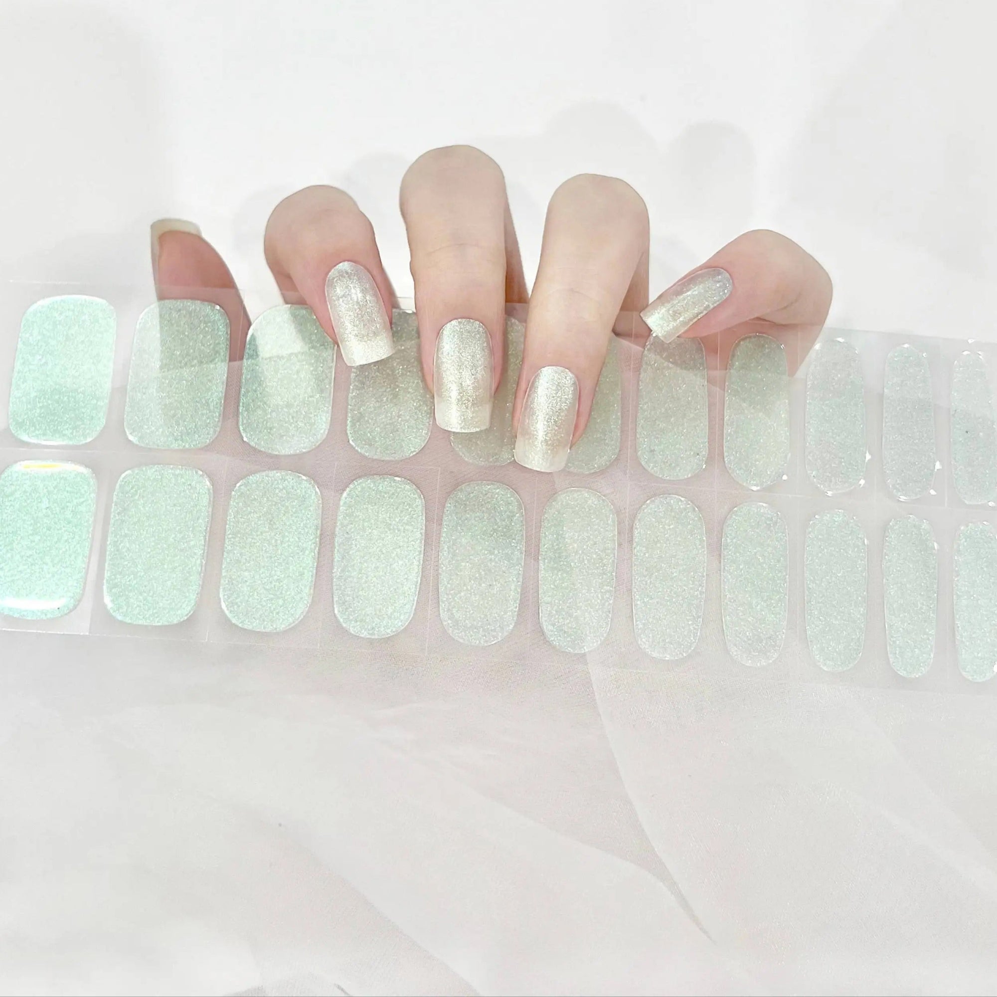 Mint Aurora Jel Tırnak