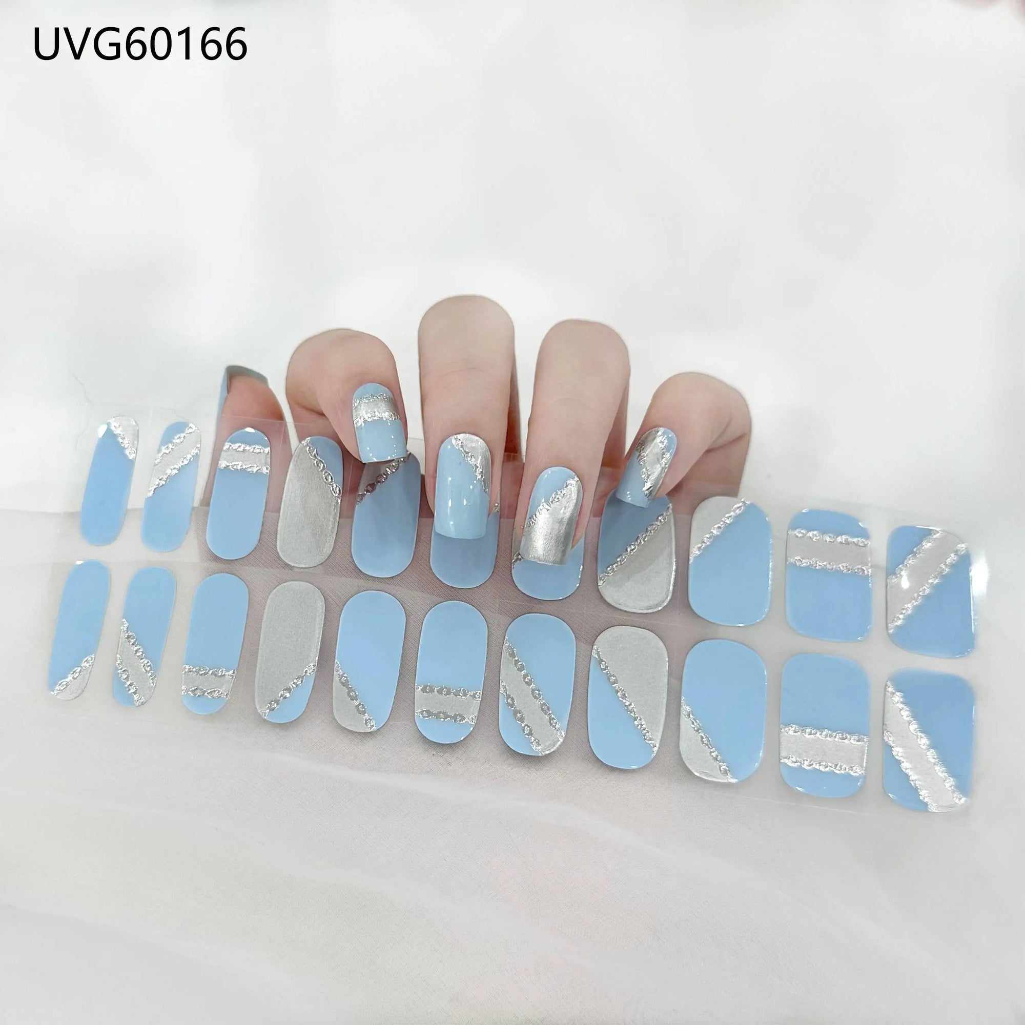 Sky Silver Accent Jel Tırnak