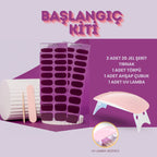 Lusitta Başlangıç Kiti - Solid Plum Jel Tırnak - NG200065