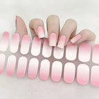 Pink Ombre Jel Tırnak