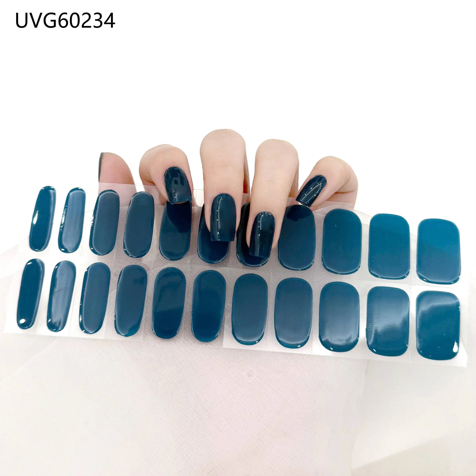 Midnight Teal Jel Tırnak