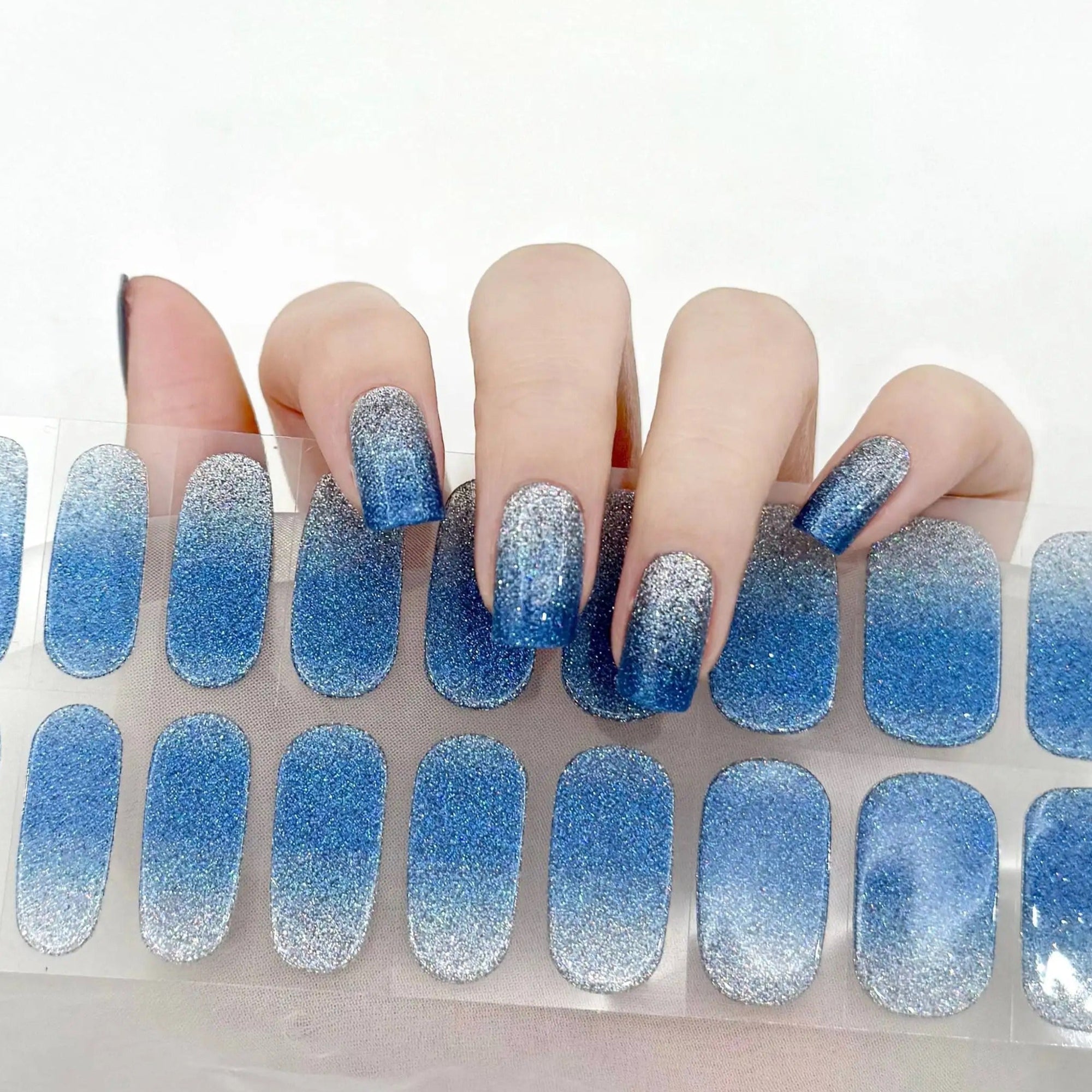 Frozen Blue Jel Tırnak