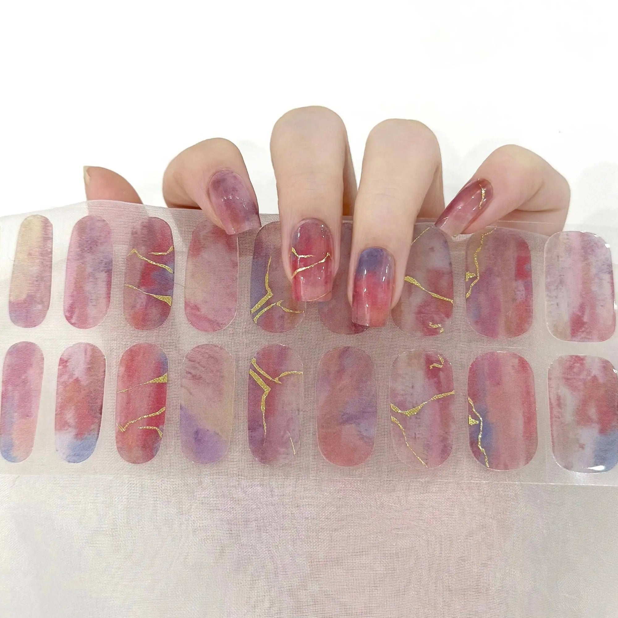 Mystic Marble Style Jel Tırnak
