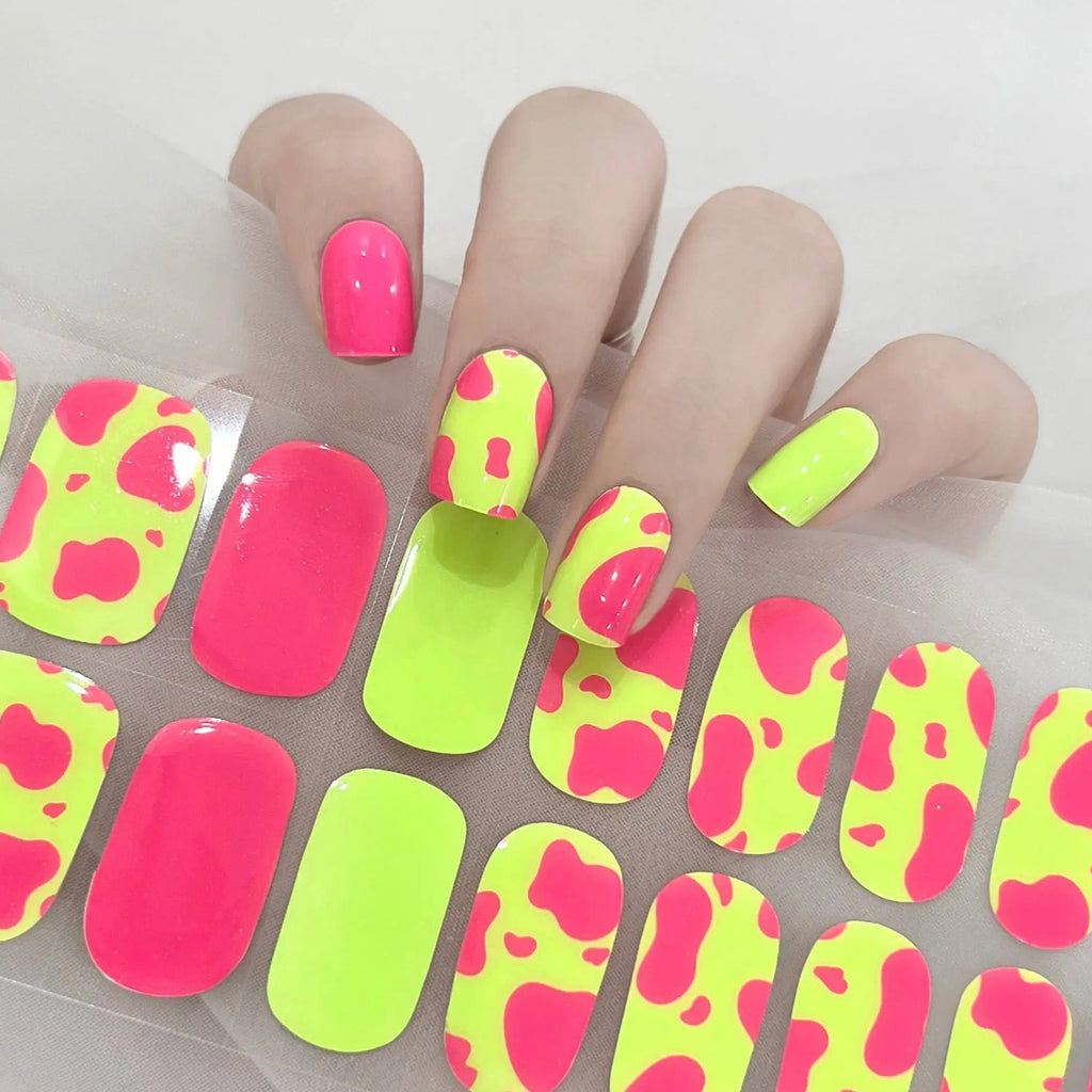 Neon Safari Jel Tırnak