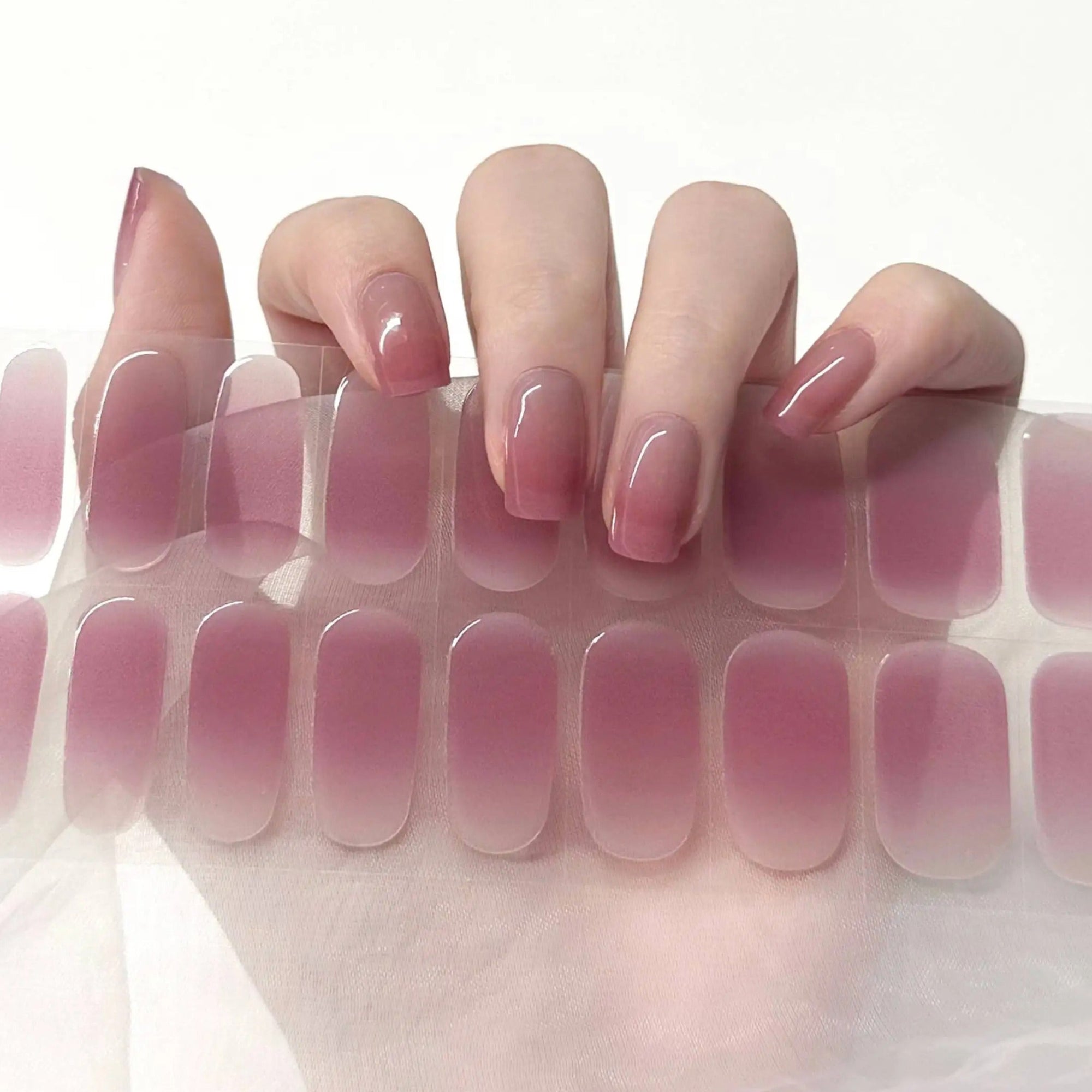 Blush Ombre Jel Tırnak