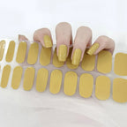 Mustard Glossy Jel Tırnak