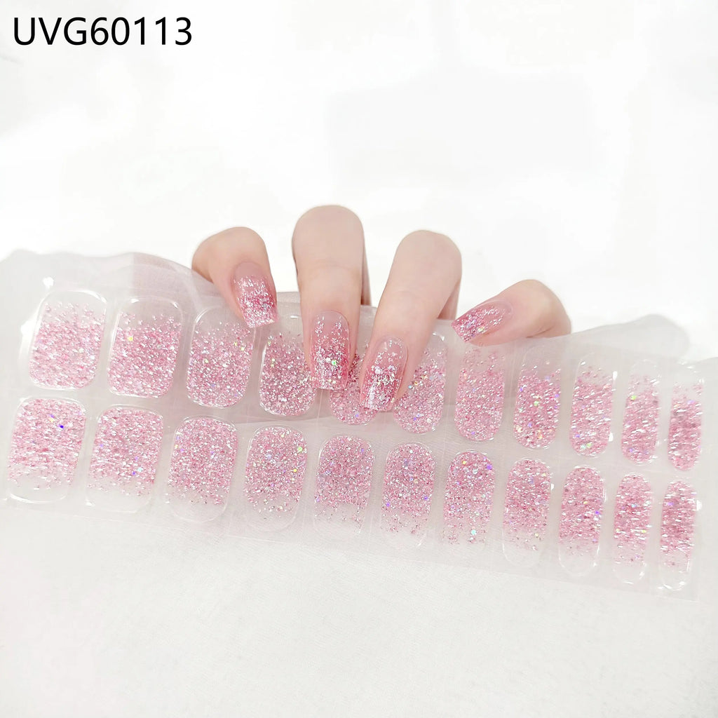 Sparkling Blush Jel Tırnak