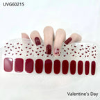 Valentine Hearts Jel Tırnak