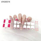 Sweet Plaid Jel Tırnak